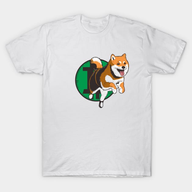 Shiba Inu T-Shirt by JasonChiron